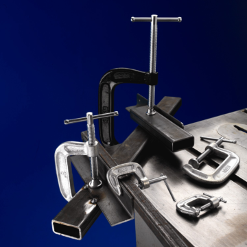 Bessey Tools Drop Forged C-clamp 2-1/2 Inch Capacity, 1-3/8 Inch Throat