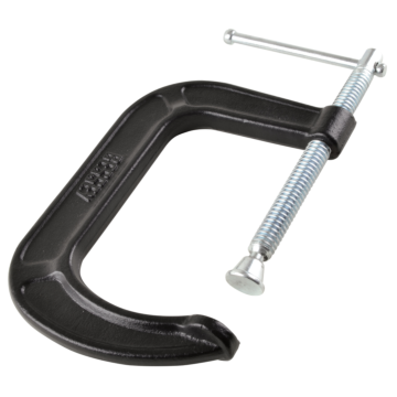 Bessey Tools Drop Forged C-clamp 4 Inch Capacity, 3 Inch Throat