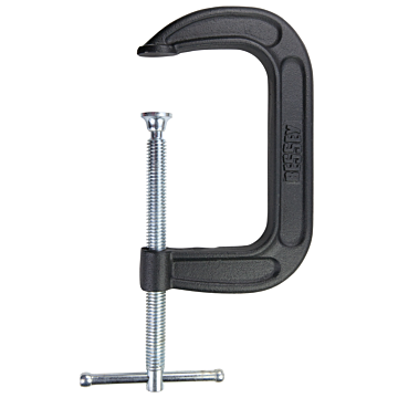 Bessey Tools Drop Forged C-clamp 5 Inch Capacity, 3 Inch Throat