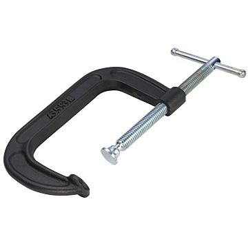 Bessey Tools Drop Forged C-clamp 5 Inch Capacity, 3 Inch Throat