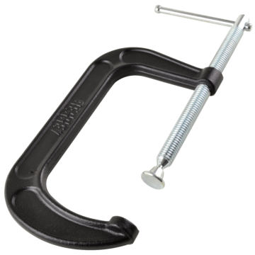 Bessey Tools Drop Forged C-clamp 6 Inch Capacity, 3 Inch Throat