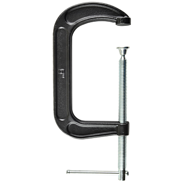 Bessey Tools Drop Forged C-clamp 6 Inch Capacity, 3 Inch Throat