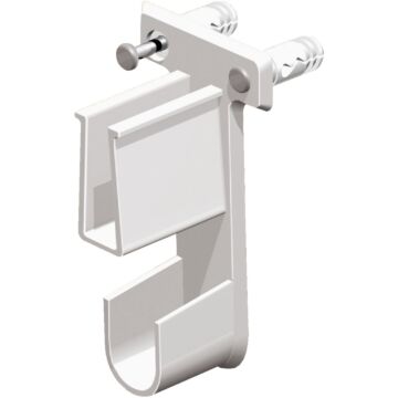 Closetmaid SuperSlide Wire Shelf End Bracket (White)