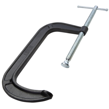 Bessey Tools Drop Forged C-clamp 8 Inch Capacity, 4 Inch Throat