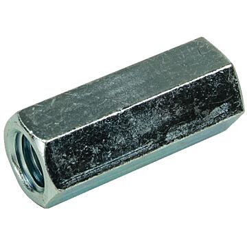 Coupling Nut (Zinc) 1/2"-13 x 1-3/4 in.