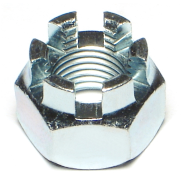Castle Nut (Zinc) 12 mm - 1.25