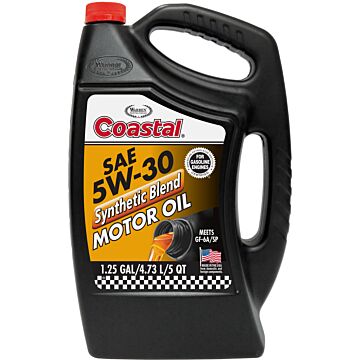 Warren Oil Coastal Synthetic Blend 5W30 5Qt