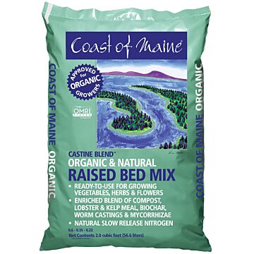 Coast of Maine Castine Blend Raised Bed Mix - 2 cu. ft.