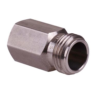 TeeJet Type-T 1/4" Female NPT Stainless Steel Inlet Nozzle Body