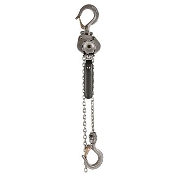 Jet Tools JLH-25-5, 1/4-Ton Compact Lever Hoist With 5' Lift