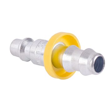 Amflo® Steel Push-On Hose Barb 3/8 in Coupler Plug