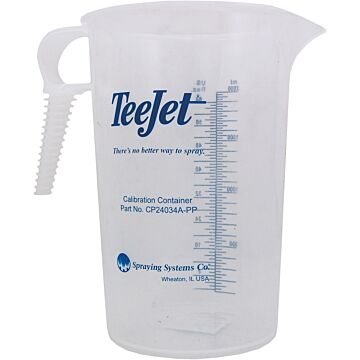 TeeJet 68 oz Volume Calibration Container