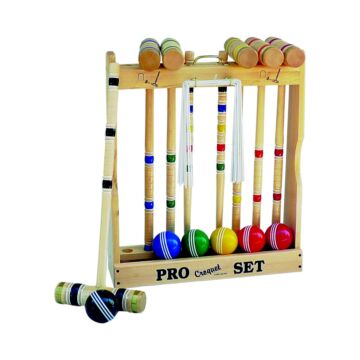 Deluxe 6-Player Garden Croquet Set
