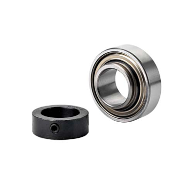 KML 7/8 in 52 mm 13.5 mm Light duty Insert Ball Bearing with Eccentric Collar Locking