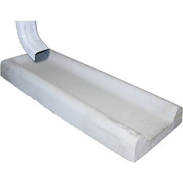 Covered Bridge Cast Stone 30 in Concrete Splash Block