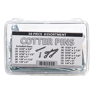 Huyett 50-Piece Cotter Pin Assortment