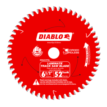 Diablo Tools Diablo 6-1/2 52T Track Saw Blade