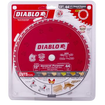 Diablo Tools 12 in. x 44 Tooth General Purpose Wood Saw Blade