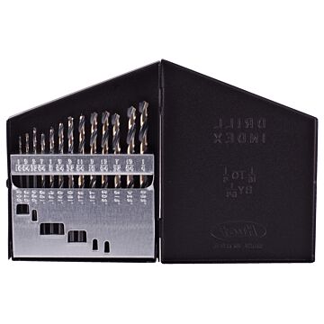 Drillco 13PC NITRO DRILL BIT SET 1/16-1/4 BY 64ths