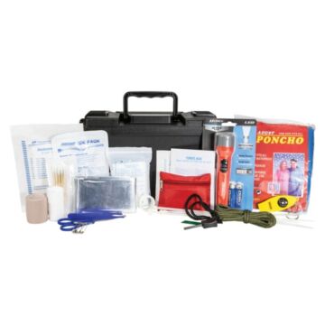 Life+Gear 41-3815 12 in 7-1/2 in First Aid and Survival Kit
