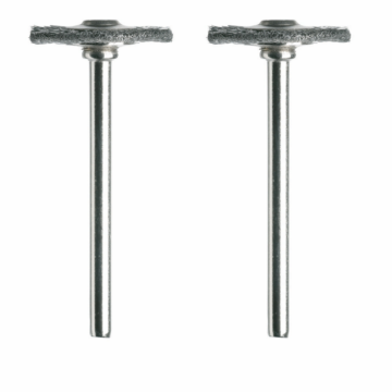 Dremel 3/4 In.. Carbon Steel Brushes (2 Pack)