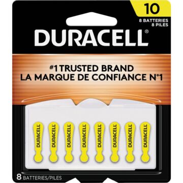 Duracell EasyTab 10 Hearing Aid Battery (8-Pack)