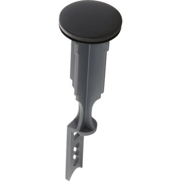 Danco Plastic Pop-Up Replacement Drain Stopper (Matte Black)
