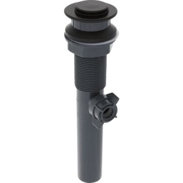 Danco EZ Connect Plastic Pop-Up Drain Stopper (Matte Black)