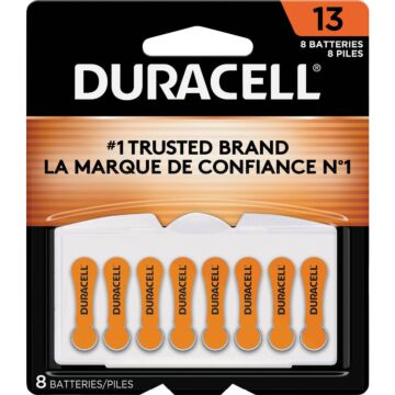 Duracell 13 Hearing Aid Battery (8-Pack)