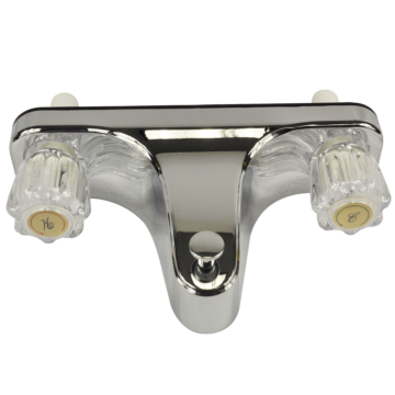 Danco 8 in. Mobile Home Off-Set Style Tub/Shower Faucet with Knob Handles in Chrome