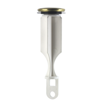 Danco Universal Bathroom Pop-Up Stopper in Polished Brass