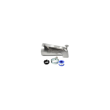 Danco Tub Spout with Diverter in Brushed Nickel