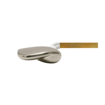 FLUIDMASTER Tank Lever - Brushed Nickel