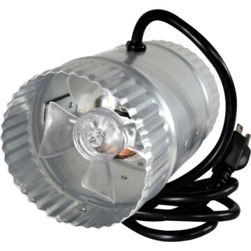 Suncourt 65 to 80 CFM 4 in. In-Line Duct Air Booster Fan