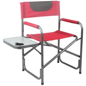 Seasonal Trends Polyester Director Chair w/ Side Table