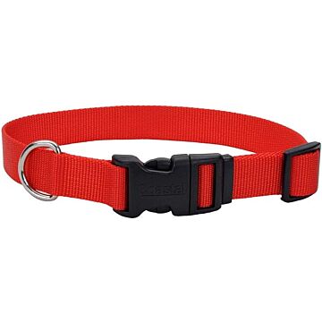 Coastal Pet Dog Collar 5/8"x 10-14" Red