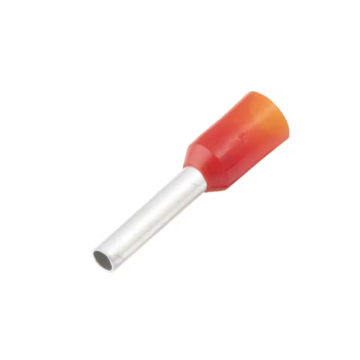 Del City 18 Ga Insulated Wire Ferrule (Red - 100pk)