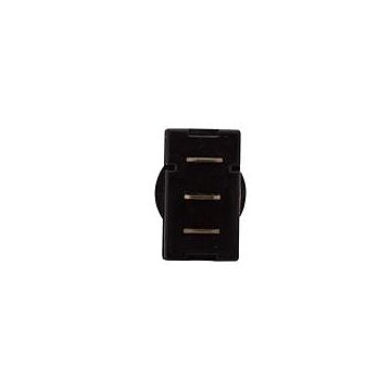 DC SPST ON-OFF Blue Illuminated Toggle Switch, DC Rated Only