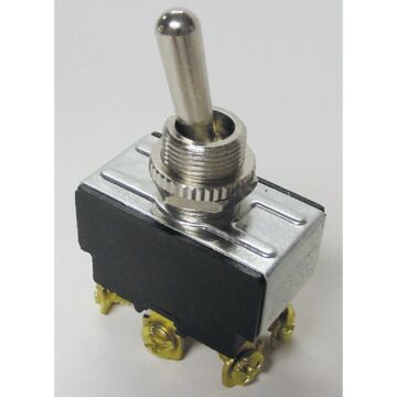 DC DPDT On-On Toggle Switch, Screw Terminal