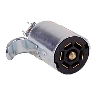 DC Del City DC 73665 Metal 7-Way RV Blade Trailer Connector