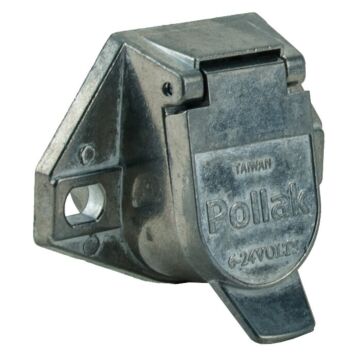 DC Del City DC 73735 Female Metal 7 Flat Trailer Connector