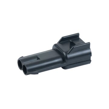 DC 12 VDC 30 A Tri-Ribbed 2-Way Male Housing Sealed Connector