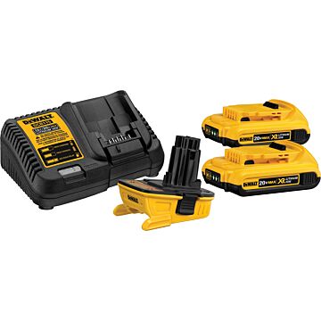 Dewalt 20V MAX* Battery Adapter Kit for 18V Tools
