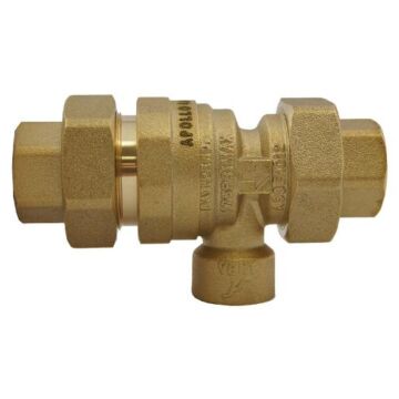 Apollo® 3/4 in FNPT 175 psi Lead Law Backflow Preventer with Vent