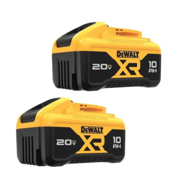 DEWALT 20V Max 10.0 Ah Lithium Ion Battery (2pk)
