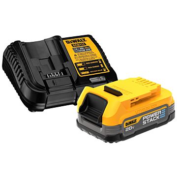 DEWALT 20V MAX* Starter Kit w/ XR POWERSTACK 1.7 Ah Compact Battery and Charger