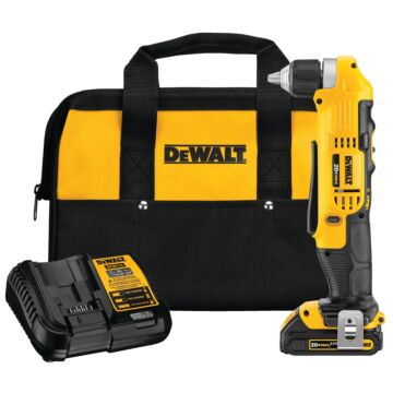 Dewalt DEWALT 20V MAX* 1.5Ah Right Angle Cordless Drill/Driver Kit