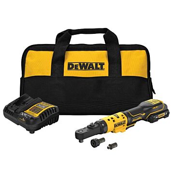 DEWALT 12V 1/4"- To 3/8" Bl Compact Ratchet Gg1