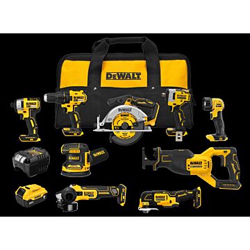 DEWALT 20V Max 9-Tool Combo (11pc Kit)