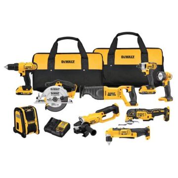 DEWALT 20V MAX 9-TOOL COMBO KIT